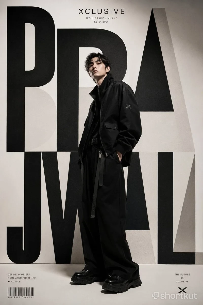A World Class Luxury Fashion Editorial Poster